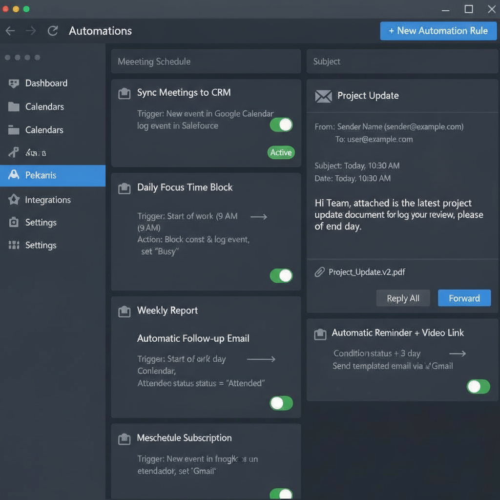 Effortless Scheduling